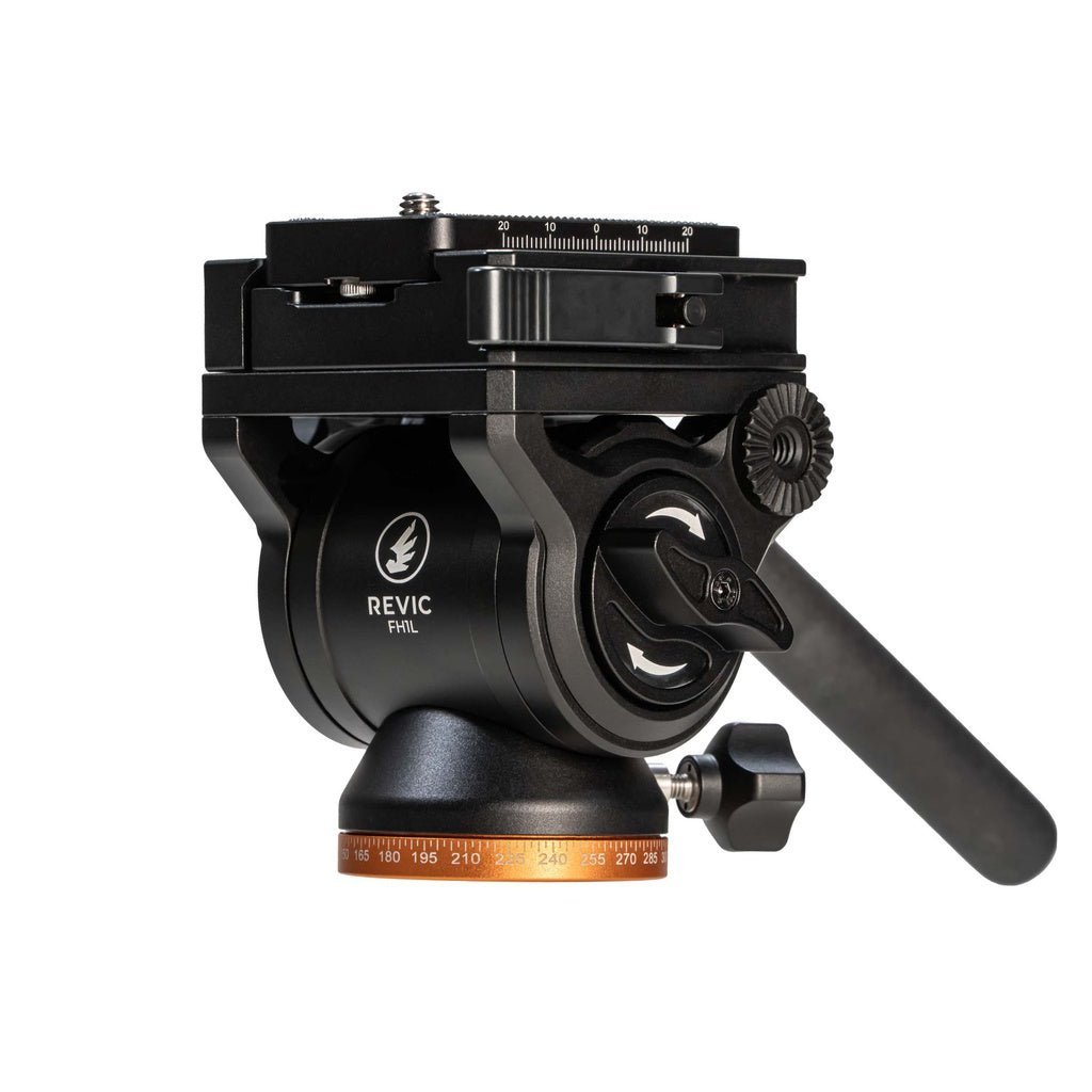 Revic FH1L Fluid Head with Lever Clamp - Big Country Optics