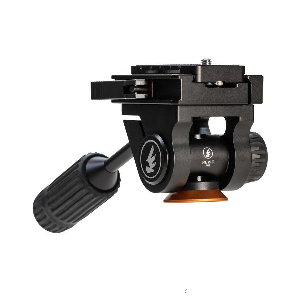 Revic FH2 Fluid Head with Lever Clamp - Big Country Optics