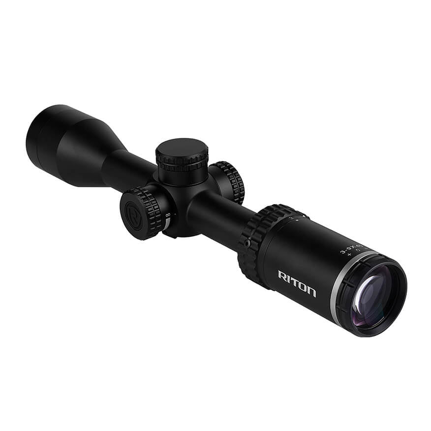 Riton Optics X1 PRIMAL LB 3 - 9x40 1 - Inch RHR ZRT Long Body Rifle Scope - Matte Black - Big Country Optics