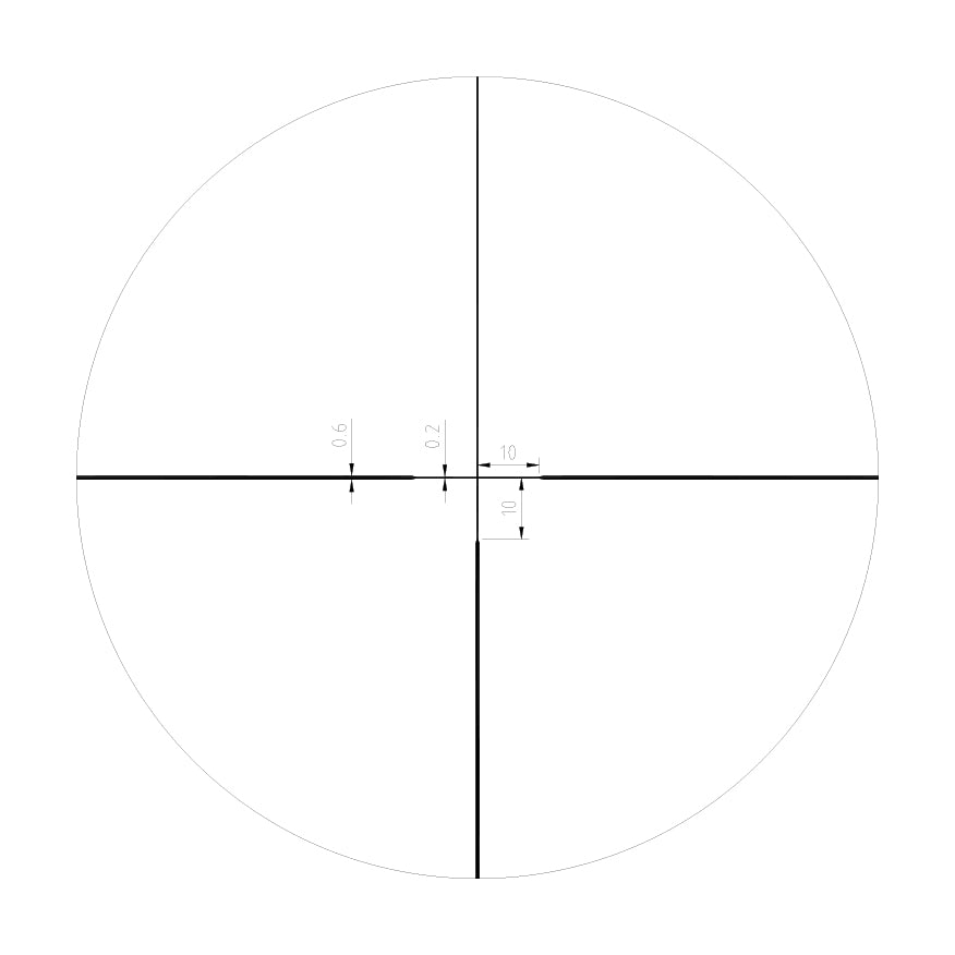 Riton Optics X1 PRIMAL LB 3 - 9x40 1 - Inch RHR ZRT Long Body Rifle Scope - Matte Black - Big Country Optics