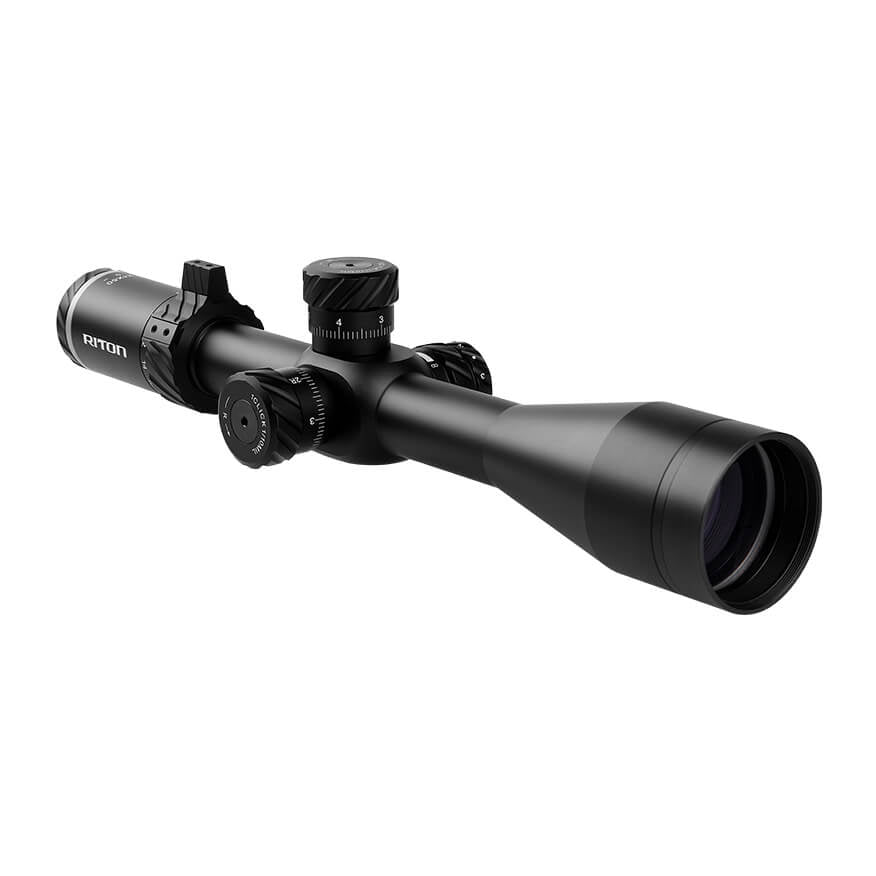 Riton Optics X3 Conquer 6 - 24x50mm FFP Riflescope - Illuminated Reticle, First Focal Plane, Long - Range Precision Optic - Big Country Optics