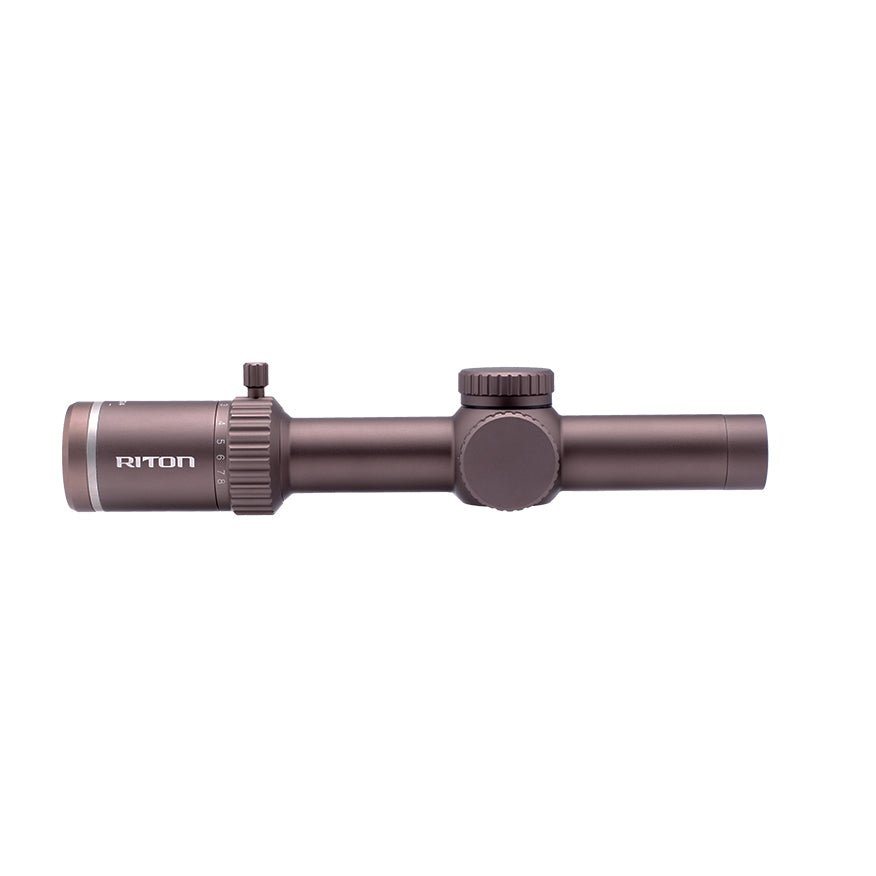 Riton Optics X3 Tactix 1 - 8x24mm 30mm Riflescope - Matte Black | Precision Optic - Big Country Optics