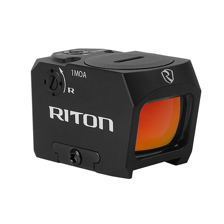 Riton Optics X3 Tactix ERD 3 MOA Enclosed Red Dot Sight | Matte Black - Big Country Optics