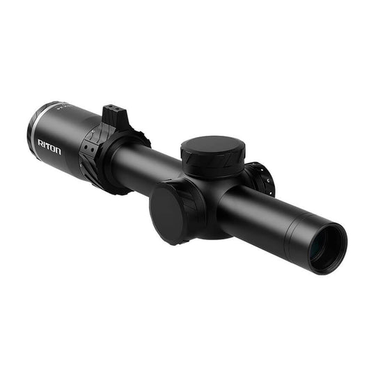 Riton Optics X5 TACTIX 1 - 10x24 30mm FFP Rifle Scope - Matte Black Tactical Optic - Big Country Optics