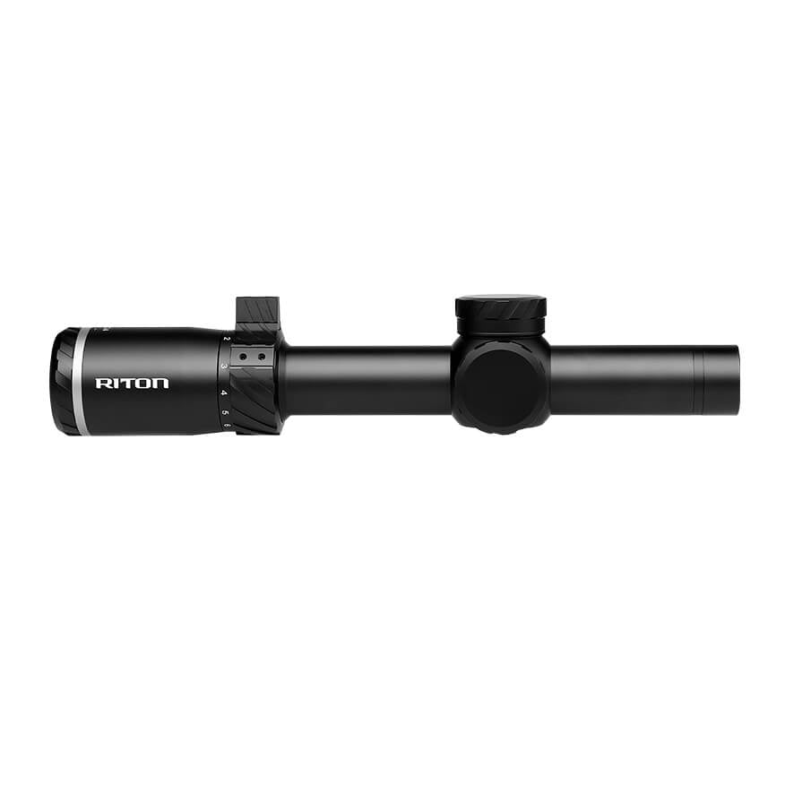 Riton Optics X5 TACTIX 1 - 10x24 30mm FFP Rifle Scope - Matte Black Tactical Optic - Big Country Optics