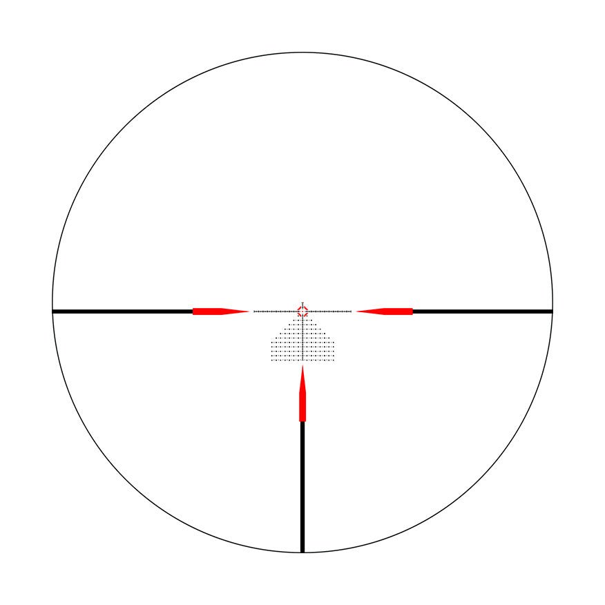 Riton Optics X5 TACTIX 1 - 10x24 30mm FFP Rifle Scope - Matte Black Tactical Optic - Big Country Optics